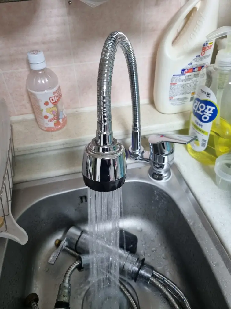 싱크대 수전 교환 14